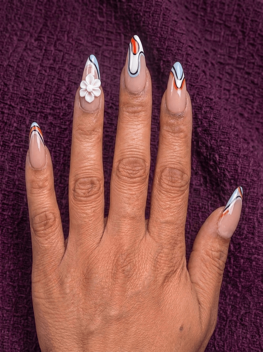 Akoma Wave - GN Collections| Press Ons to Own Your Feminine Energy