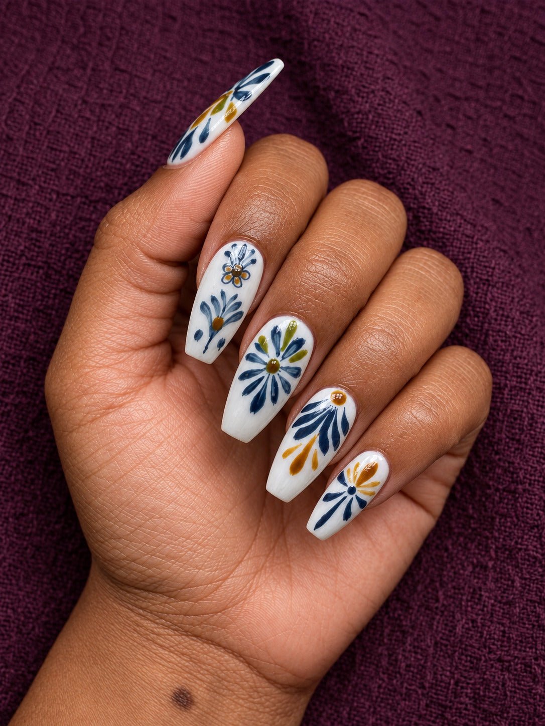 Indigo Talavera - GN Collections| Press Ons to Own Your Feminine Energy