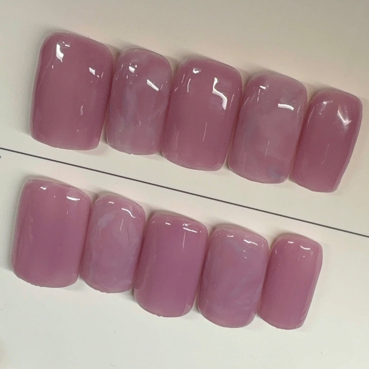 Colored Glass - GN Collections| Press Ons to Own Your Feminine Energy