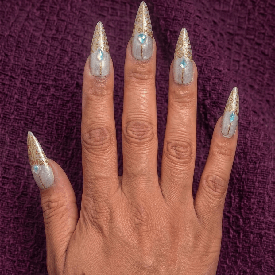 Henna Heirloom - GN Collections| Press Ons to Own Your Feminine Energy