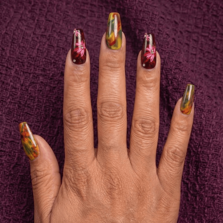 Rainforest dreams - GN Collections| Press Ons to Own Your Feminine Energy