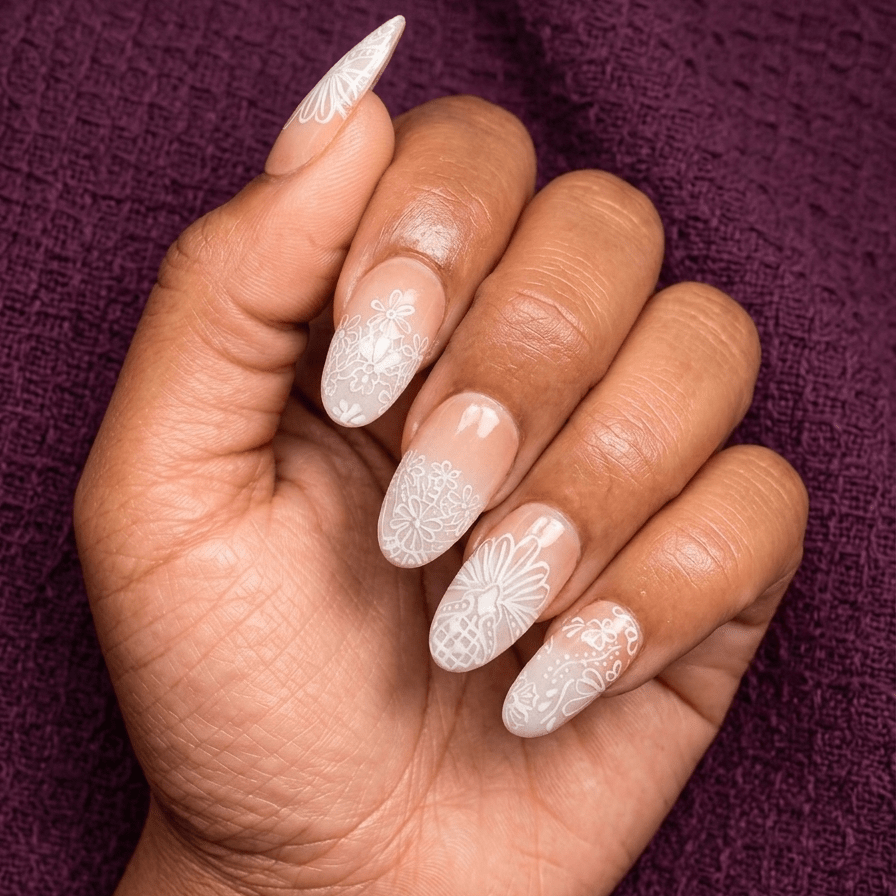 Saffron Henna - GN Collections| Press Ons to Own Your Feminine Energy