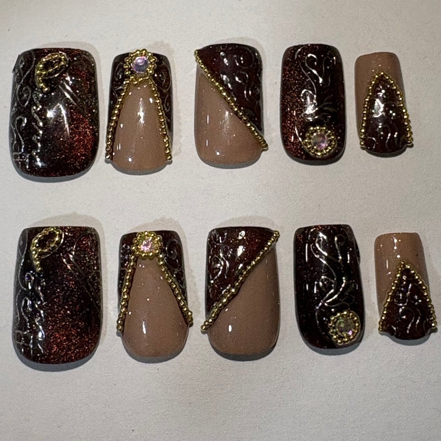 Temple Border No. 1 - Gigi's Nails